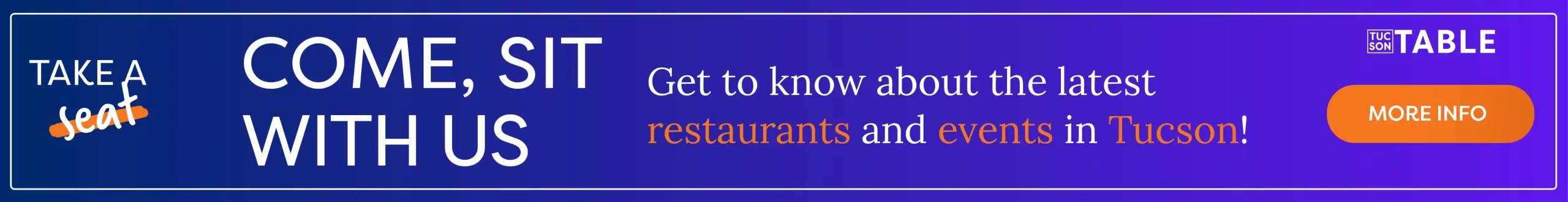 tucson table banner